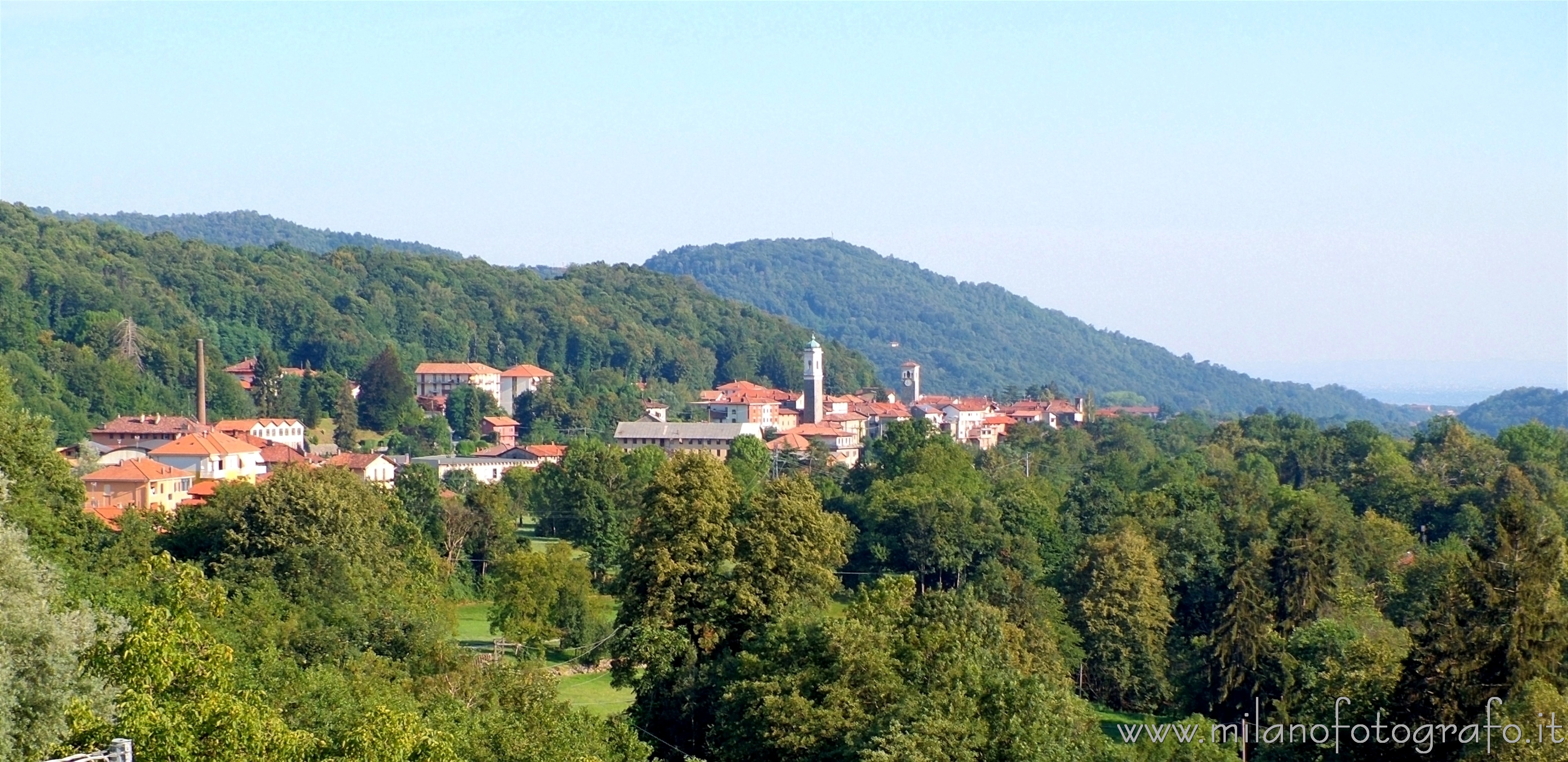 Passobreve fraction of Sagliano Micca (Biella, Italy) - Sagliano Micca seen from its fraction Passobreve